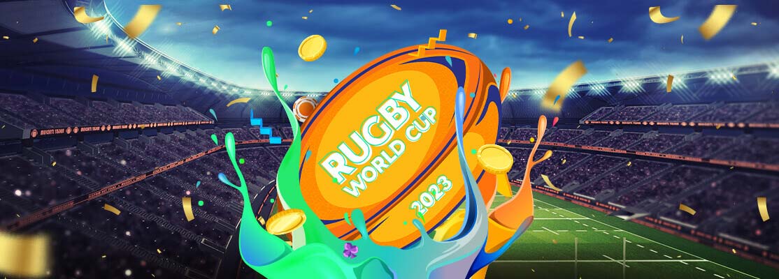 Rugby World Cup 2023 stadium, rugby ball